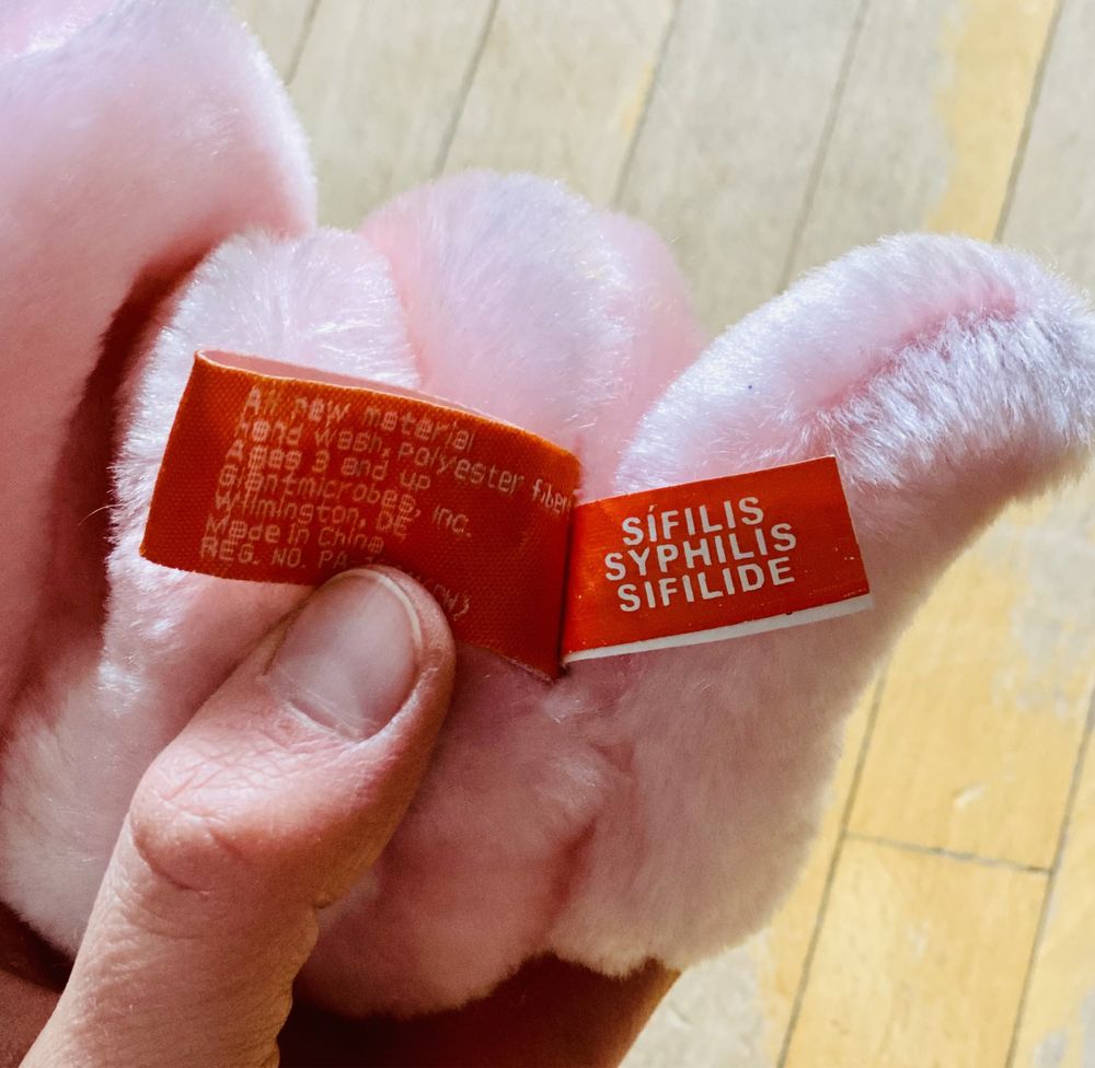 Pluszak zabawka Giant Microbes medyczna mikroby Kiła Syfilis maskotka