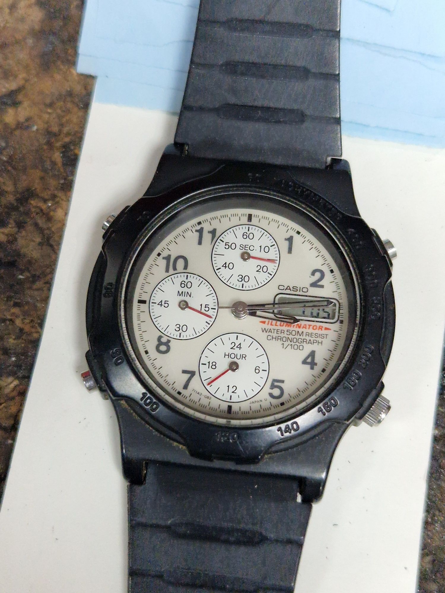 CASIO chronograph