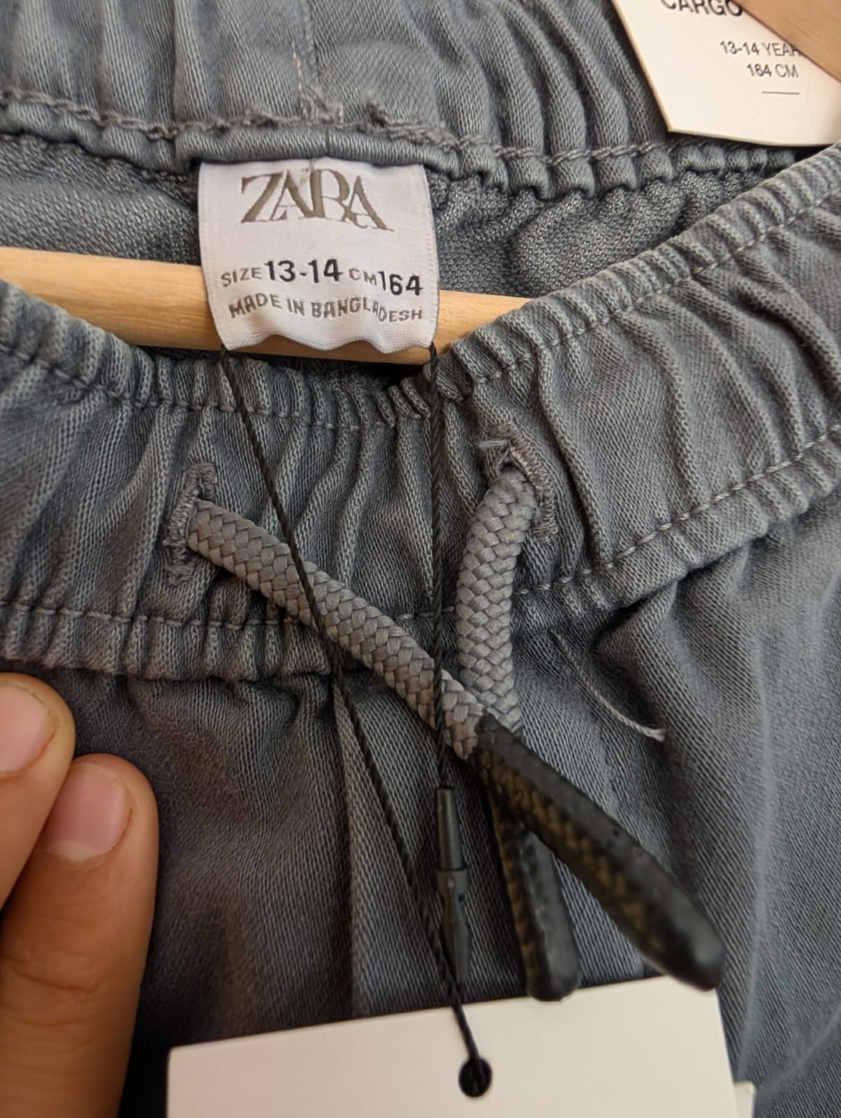Calções cargo zara