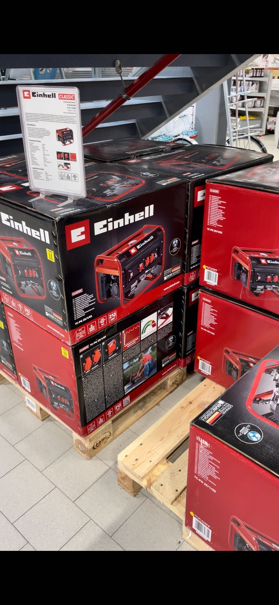 Генератор Немецкий Einhell TC-PG . 25/1/E5 Генератор 2500вт.
