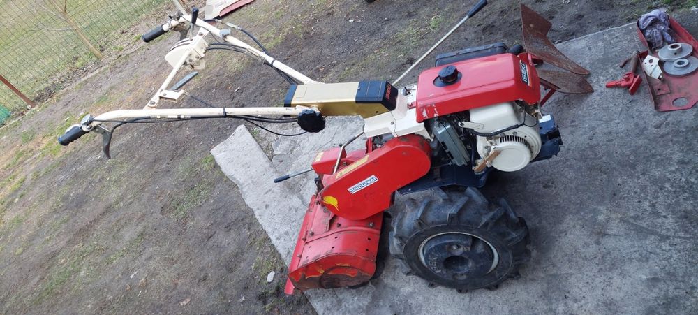 Traktorek jednoosiowy ISEKI A400,glebogryzarka,pług, nie kubota,viking