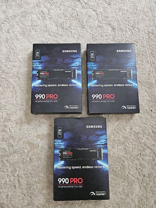 New ssd samsung 990pro pci4.0 m2 2tb