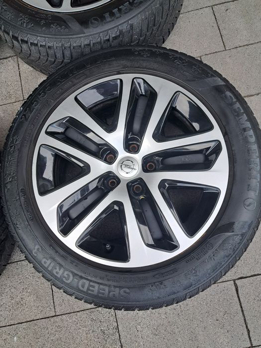 Stan bdb gotowe do założenia z czujnikami ciśnienia 5x115