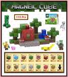Klocki magnetyczne Minecraft 115 elementów! Jedyny taki zestaw!!!