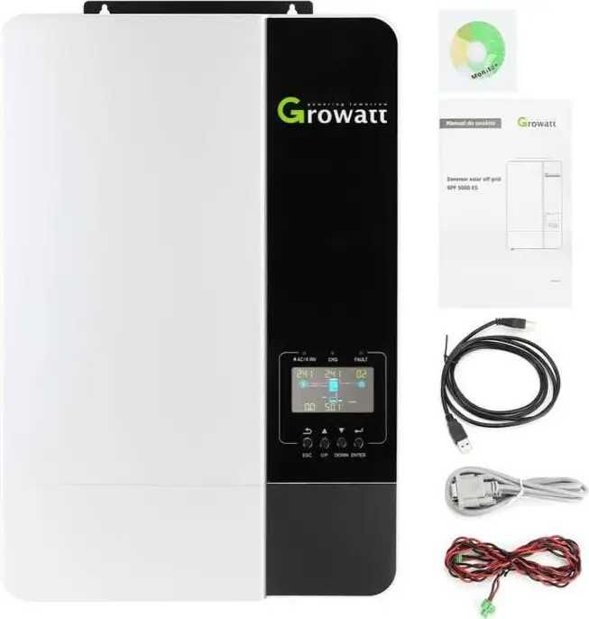 Гибридный инвертор GROWATT SPF 5000 ES, 48 В, 5000 Вт c Wi-Fi