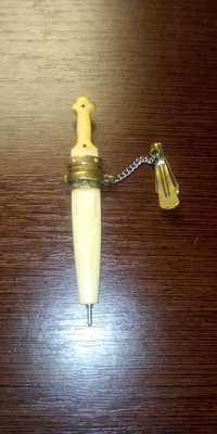 антикварна кулькова брелок ручка меч