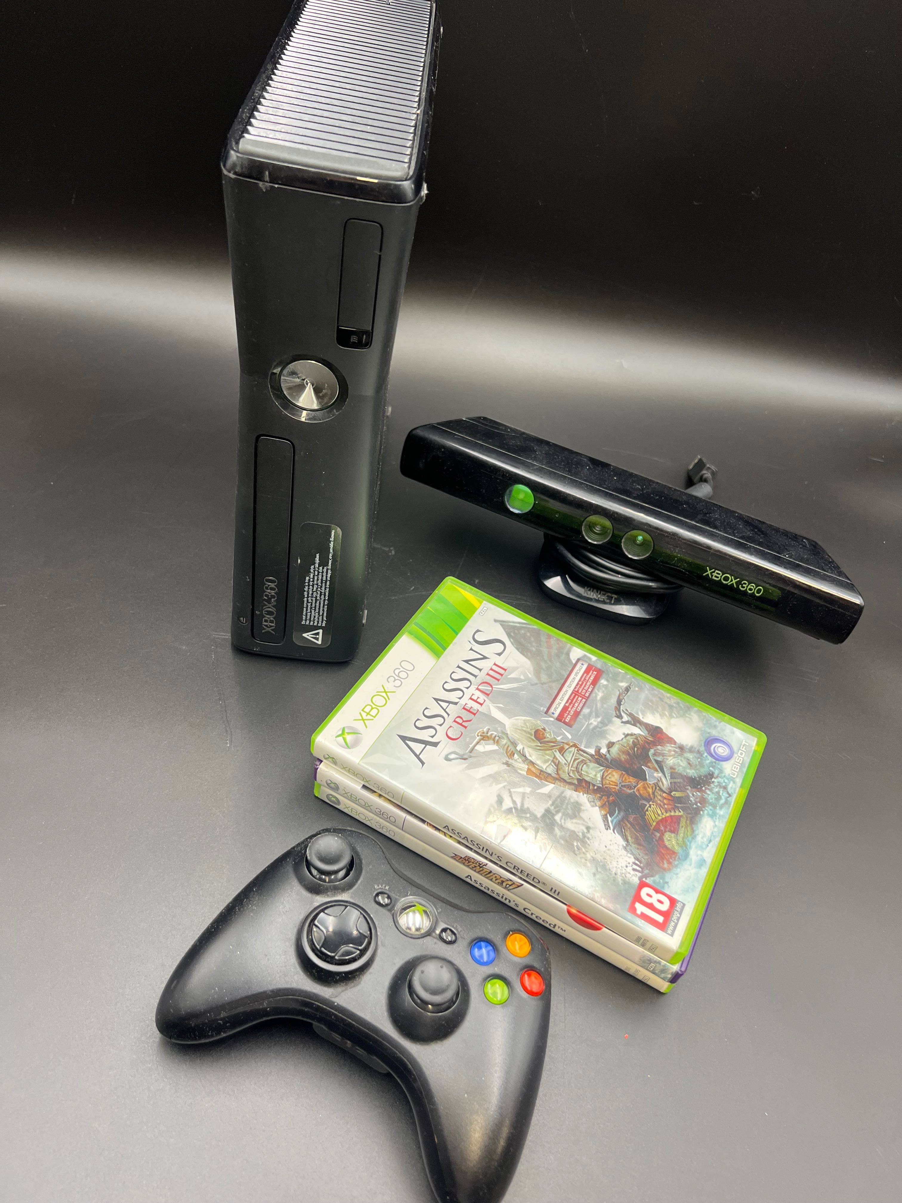 Konsola Xbox 360 kinect pad gry