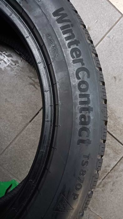 2x 215/55R18 CONTINENTAL WinterContact TS870P bieżnik 6,63mm zima 2022