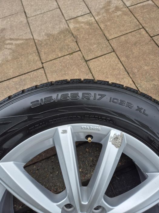 Opony VW Tiguan zimowe z felgami