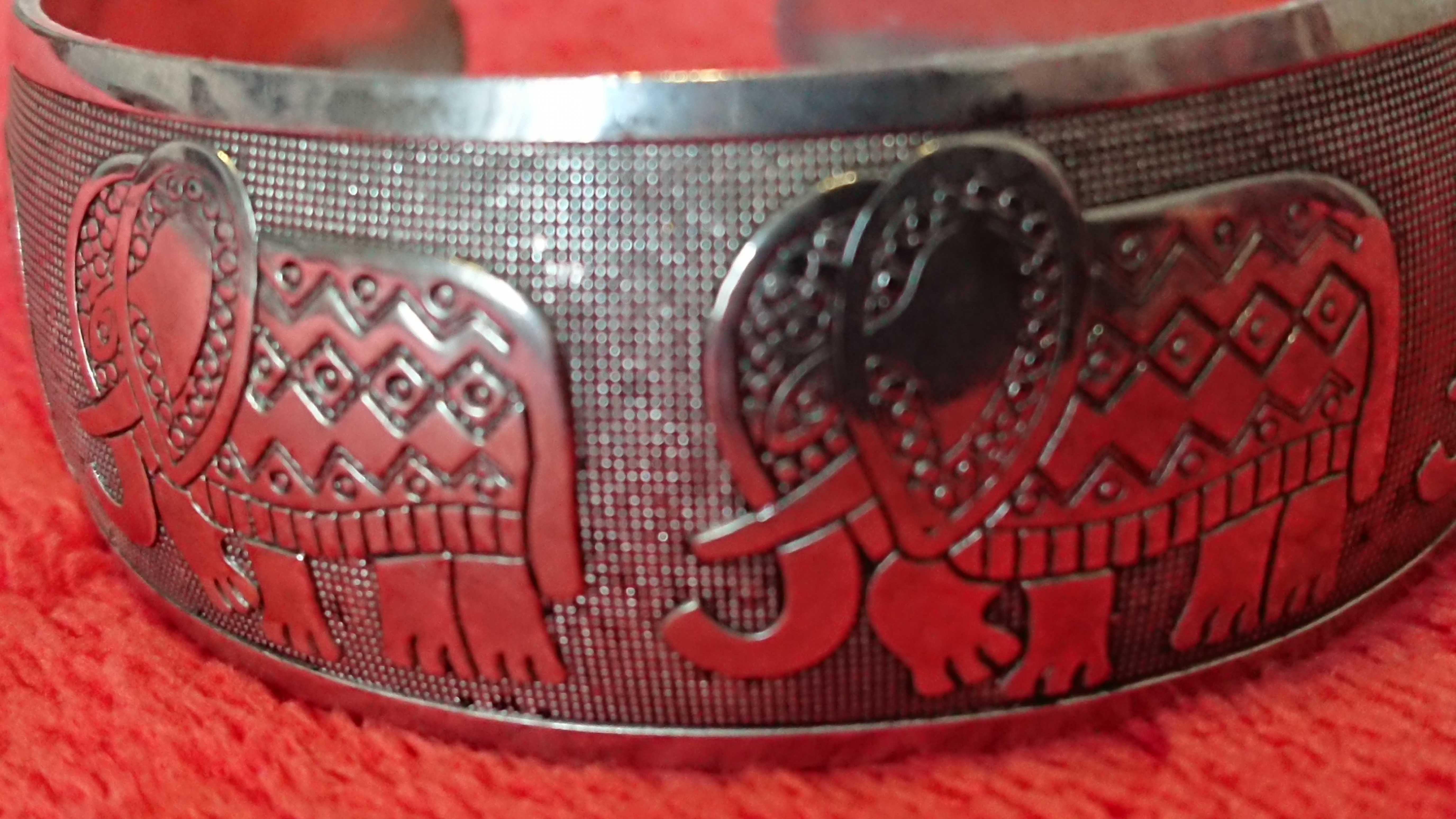Женский браслет в этно-стиле, юв. сталь (оригинал, Таиланд)