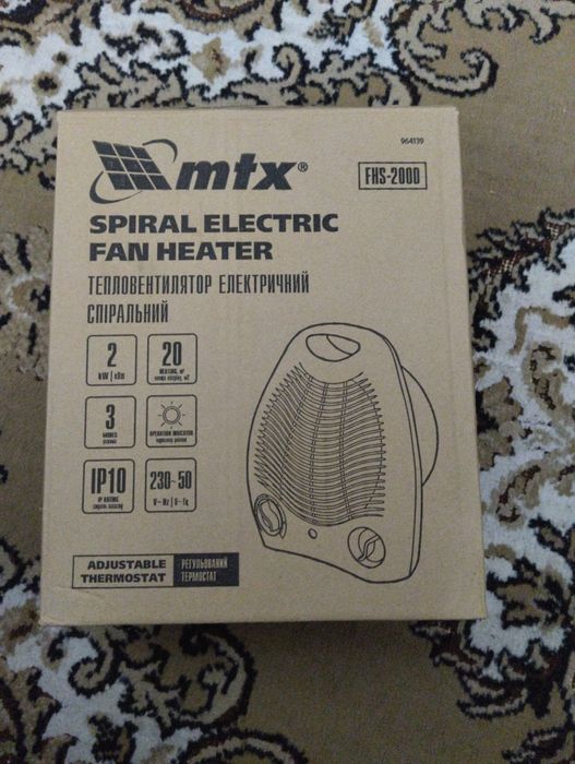 Тепловентилятрр mtx