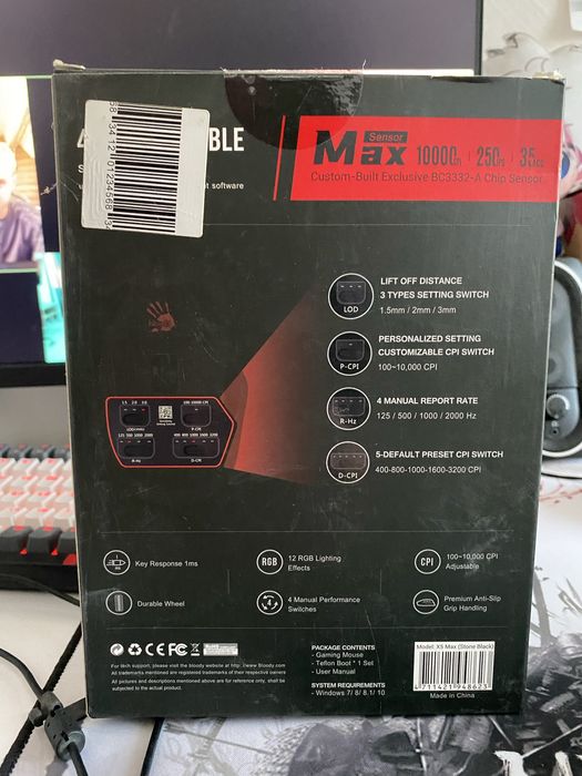 мышка bloody X5 Max