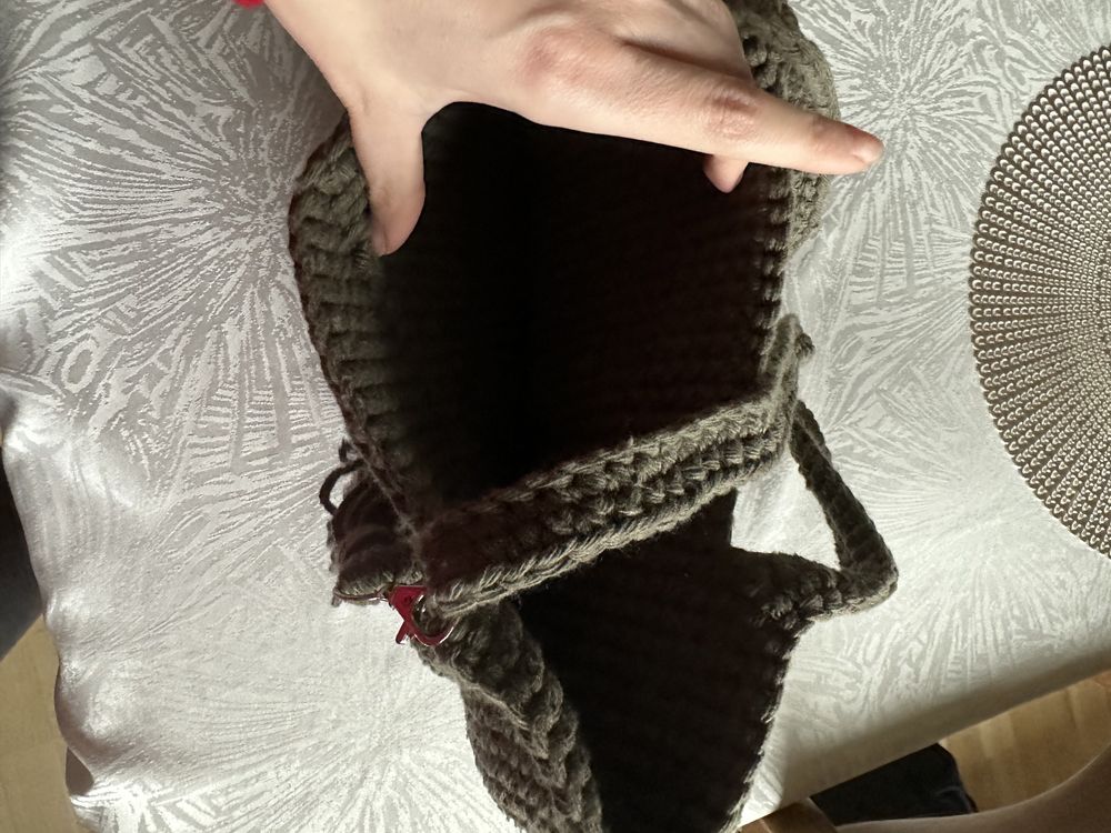 Recznie szyta torebka handmade