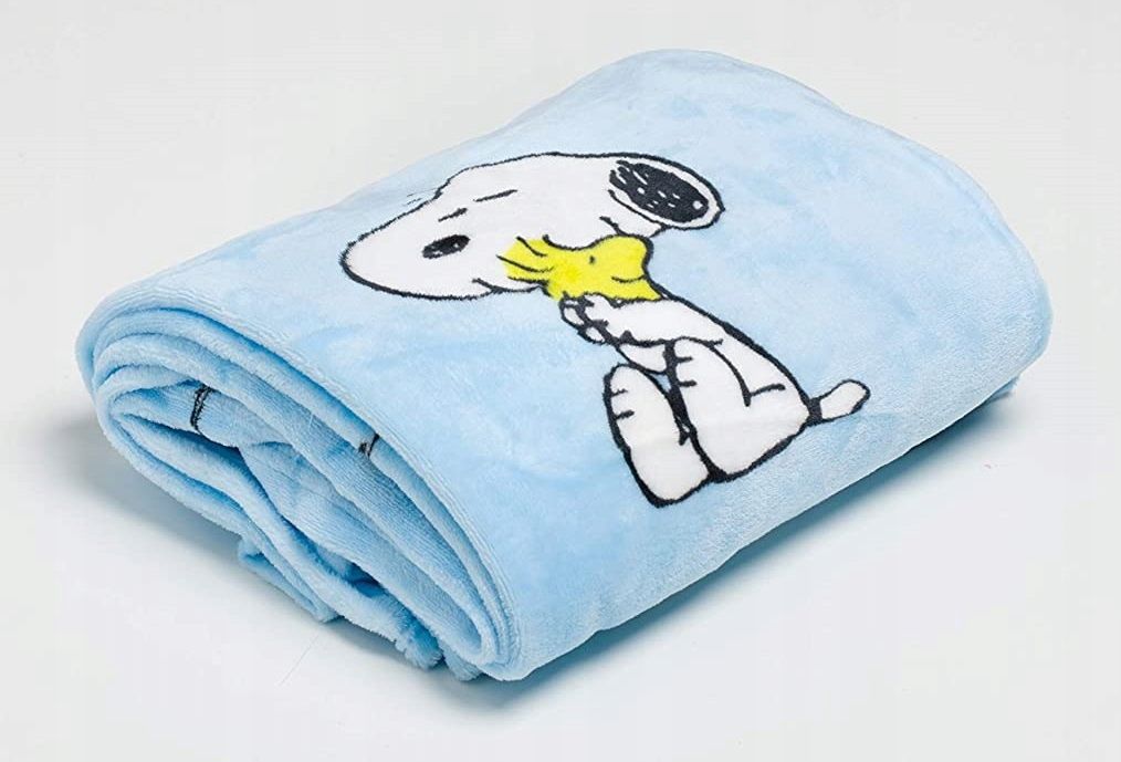 premium miły koc narzuta kocyk snoopy dzieci kn