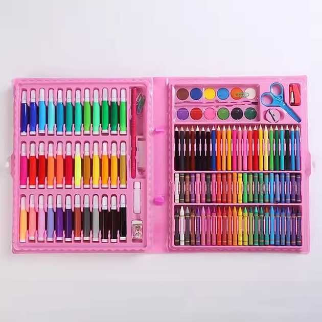 Дитячий набір для малювання Art Set на 150 предметів у валізі