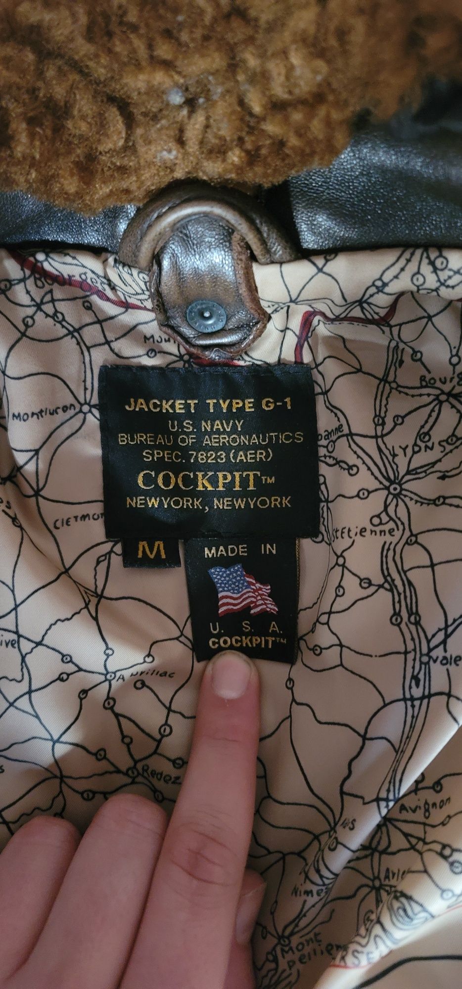 Куртка чоловіча Cockpit Top Gun , розмір M