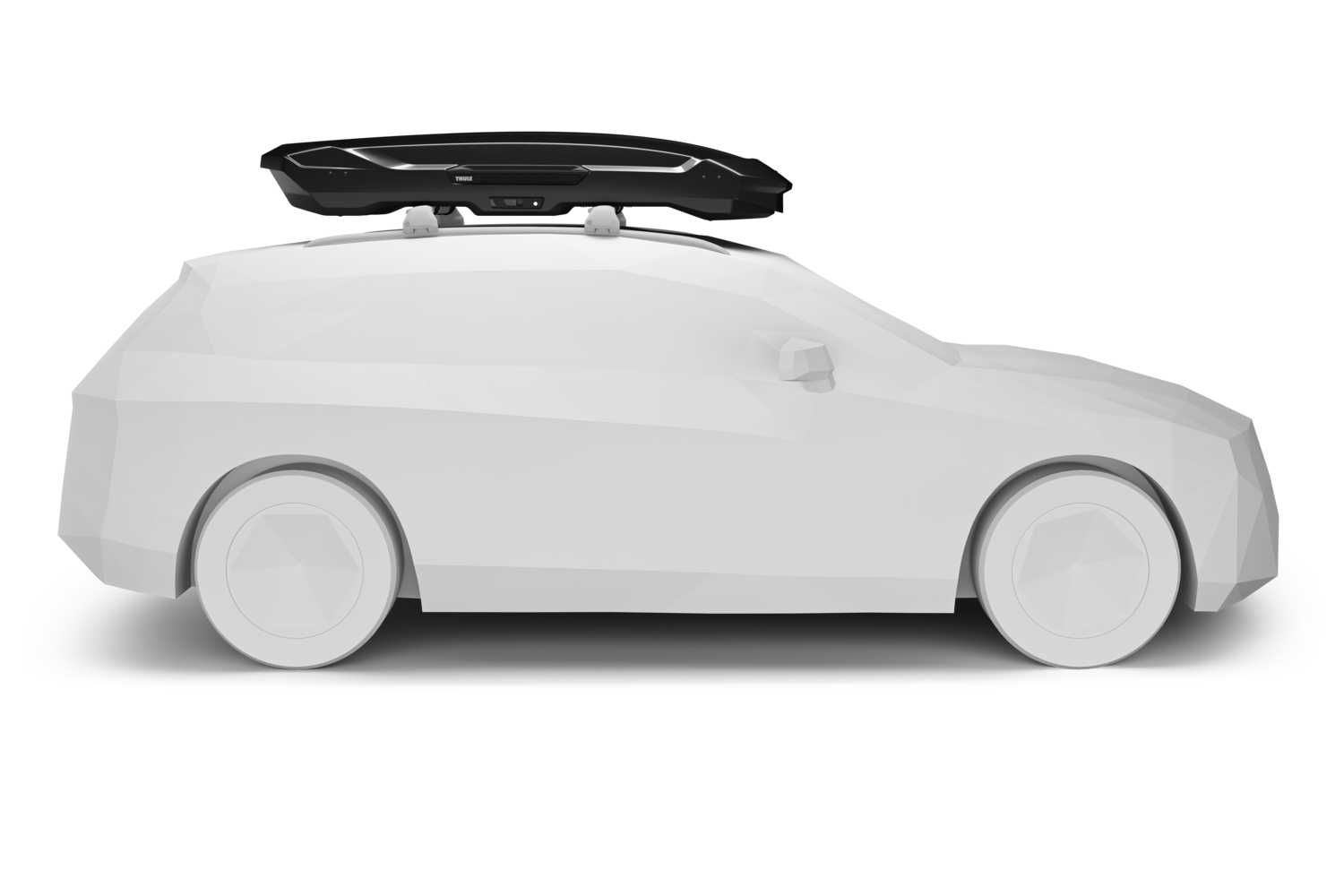 Thule Motion 3 XL Low Box dachowy Czarny połysk