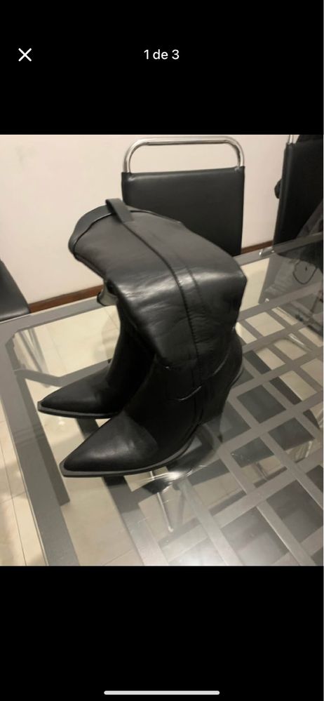 Botas novas tamanho 38e meio