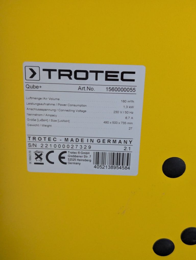 Trotec qube plus
