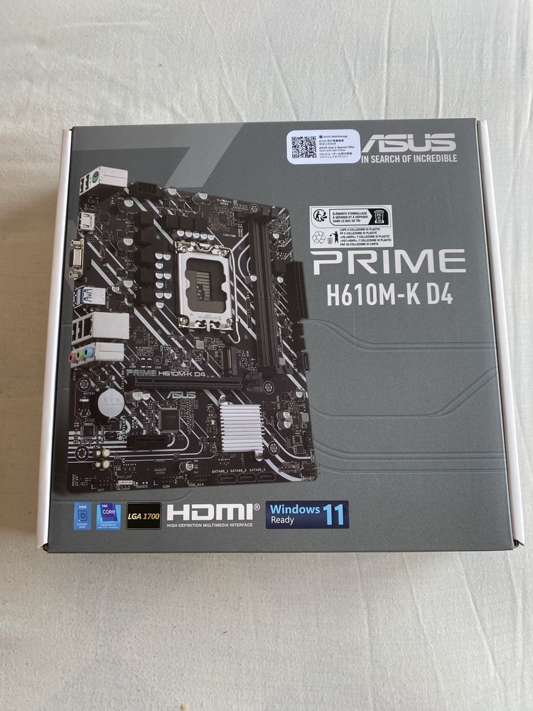 Asus Prime H610m-k D4