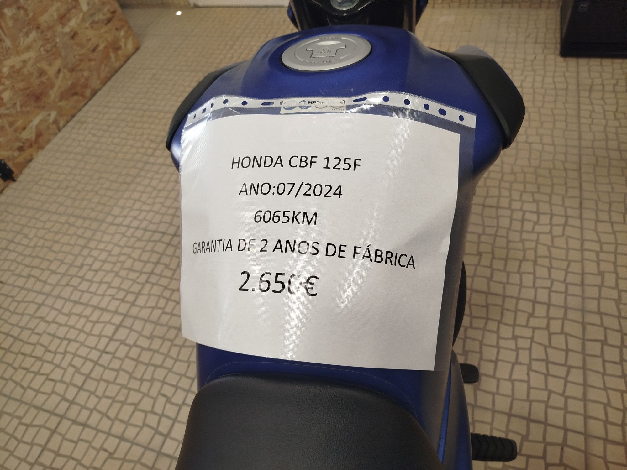 Honda CBf 125 cc