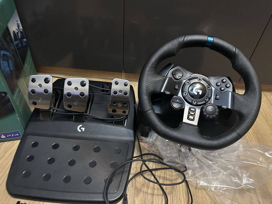 Игровий руль Logitech g923 Play Station 3/4/5/PC (тести/відео), g29