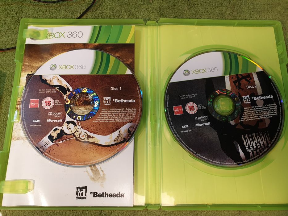XBOX 360 zestaw 6 gier na konsolę vintage.