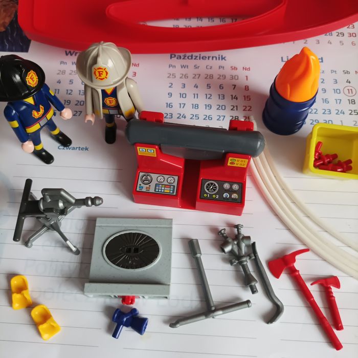 Playmobil straż pożarna w walizce