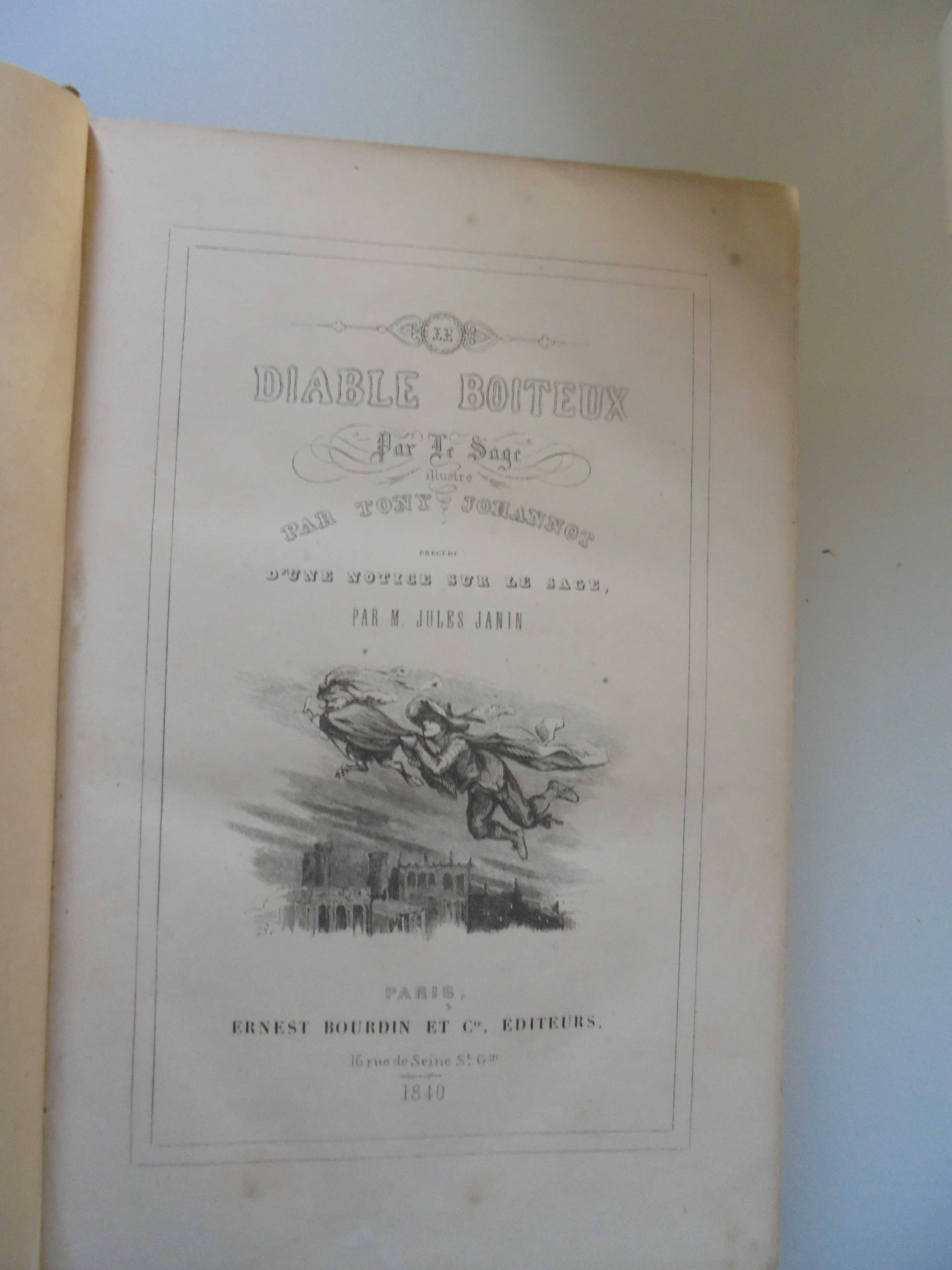 Sage;Diable Boiteux,Ilustré par Tony Johannot