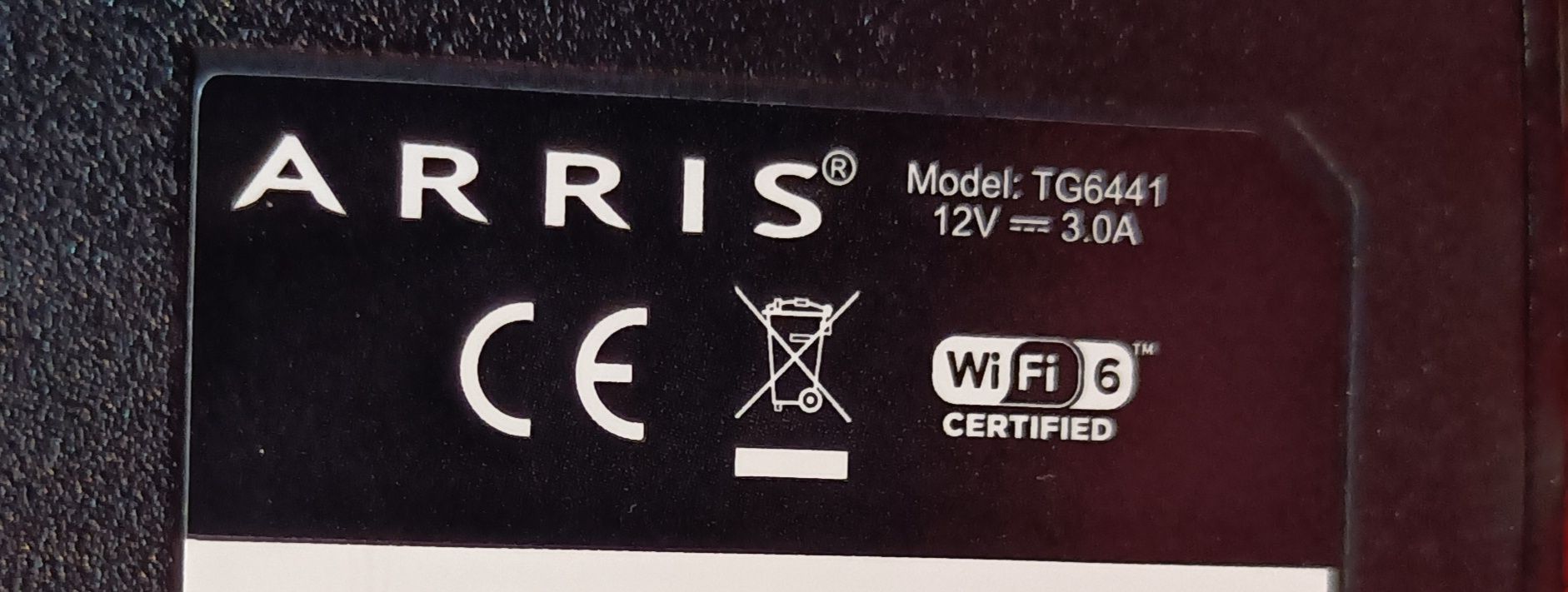 Router ARRIS TG6441