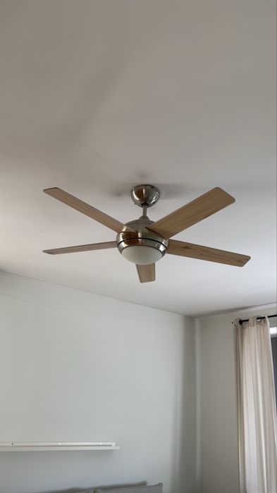 Lampa z wentylatorem