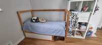 Łóżko piętrowe 70 x 140 - bardzo solidne - 2 sztuki + materace