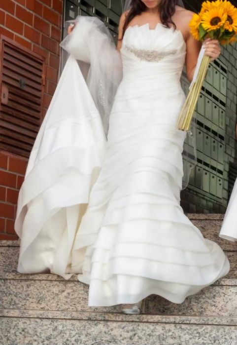 Vestido de noiva ROSA CLARA com cristais SWAROVSKY!
