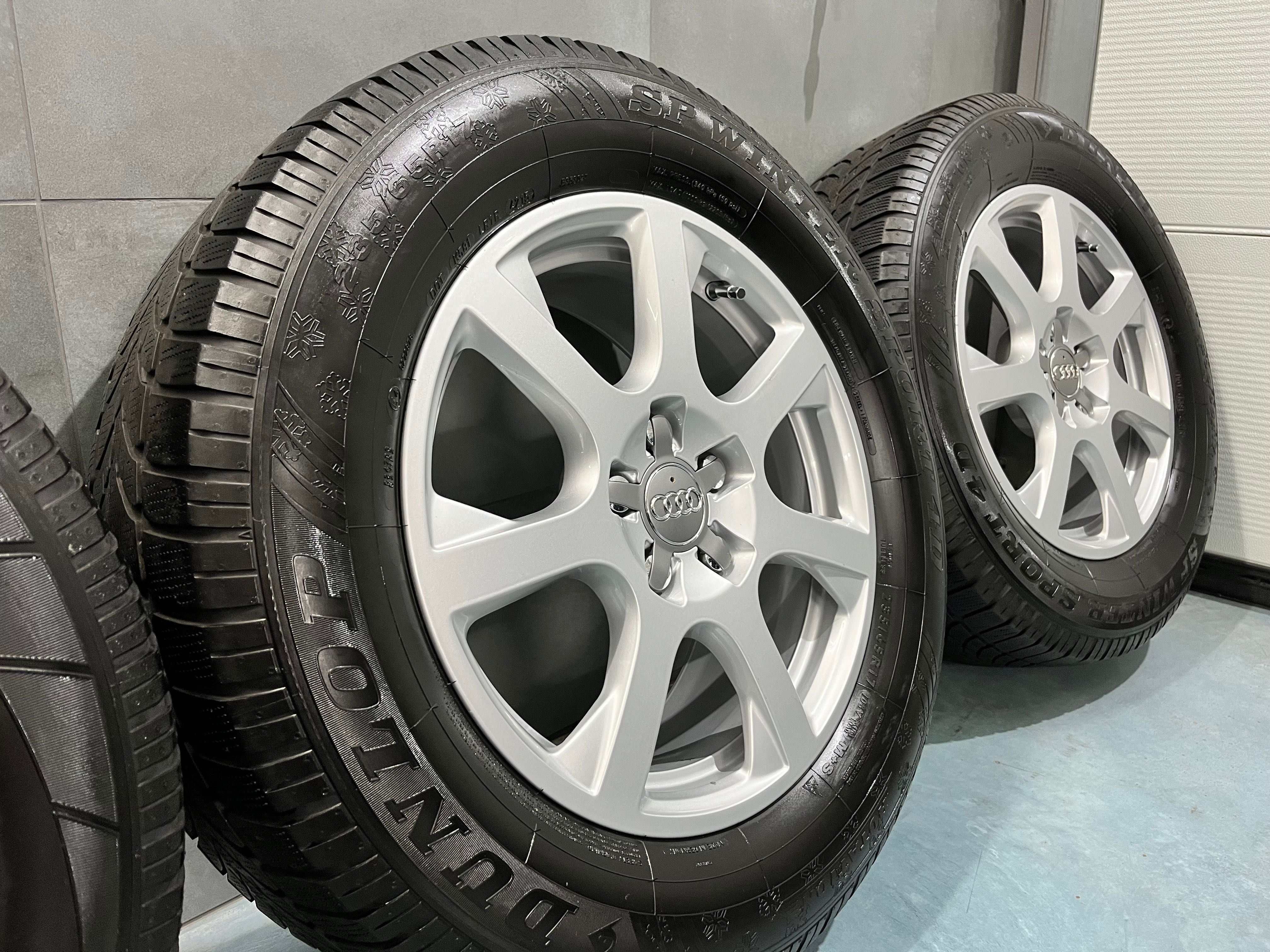 Koła Audi Q5 A6 VW Touareg Mercedes + Opony 235/65 R17 Dunlopy