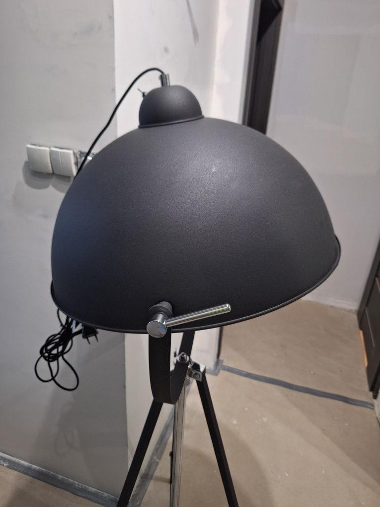 Lampa podłogowa Antenne loft czarna zuma line