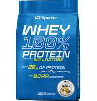 Протеїн Sporter whey 100% Protein (no lactose), 1kg