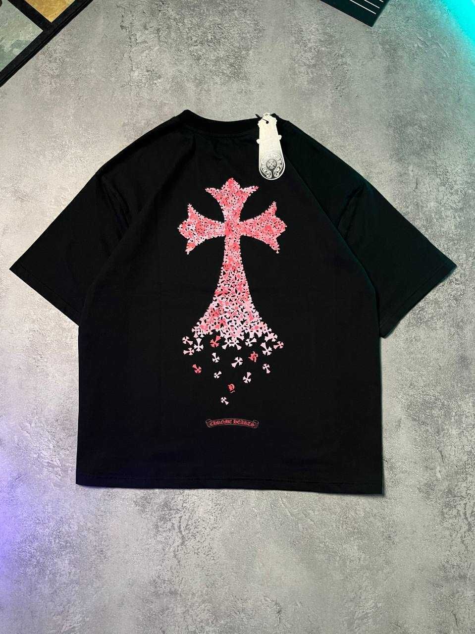 Оверсайз Футболка Chrome Hearts з бірками