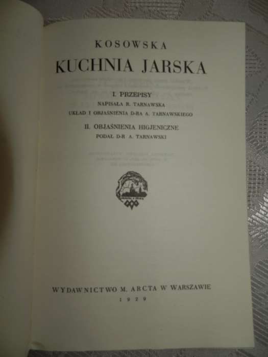 Kuchnia Jarska R.Tarnawska