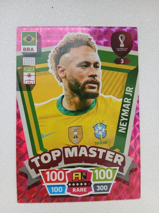 Karta Kolekcjonerska Neymar Jr TOP MASTER