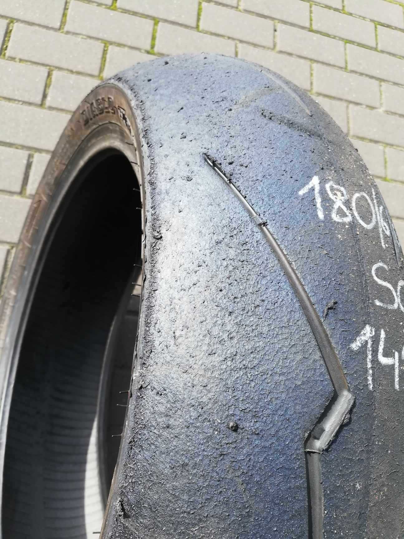Opona SUPERCORSA 180/60-17 SC1 / D213, slick, SUPERBIKE KR-108 tor