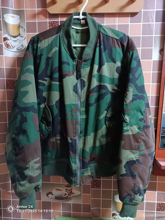 Куртка Бомбер Alpha Industries Ma-1 из США.