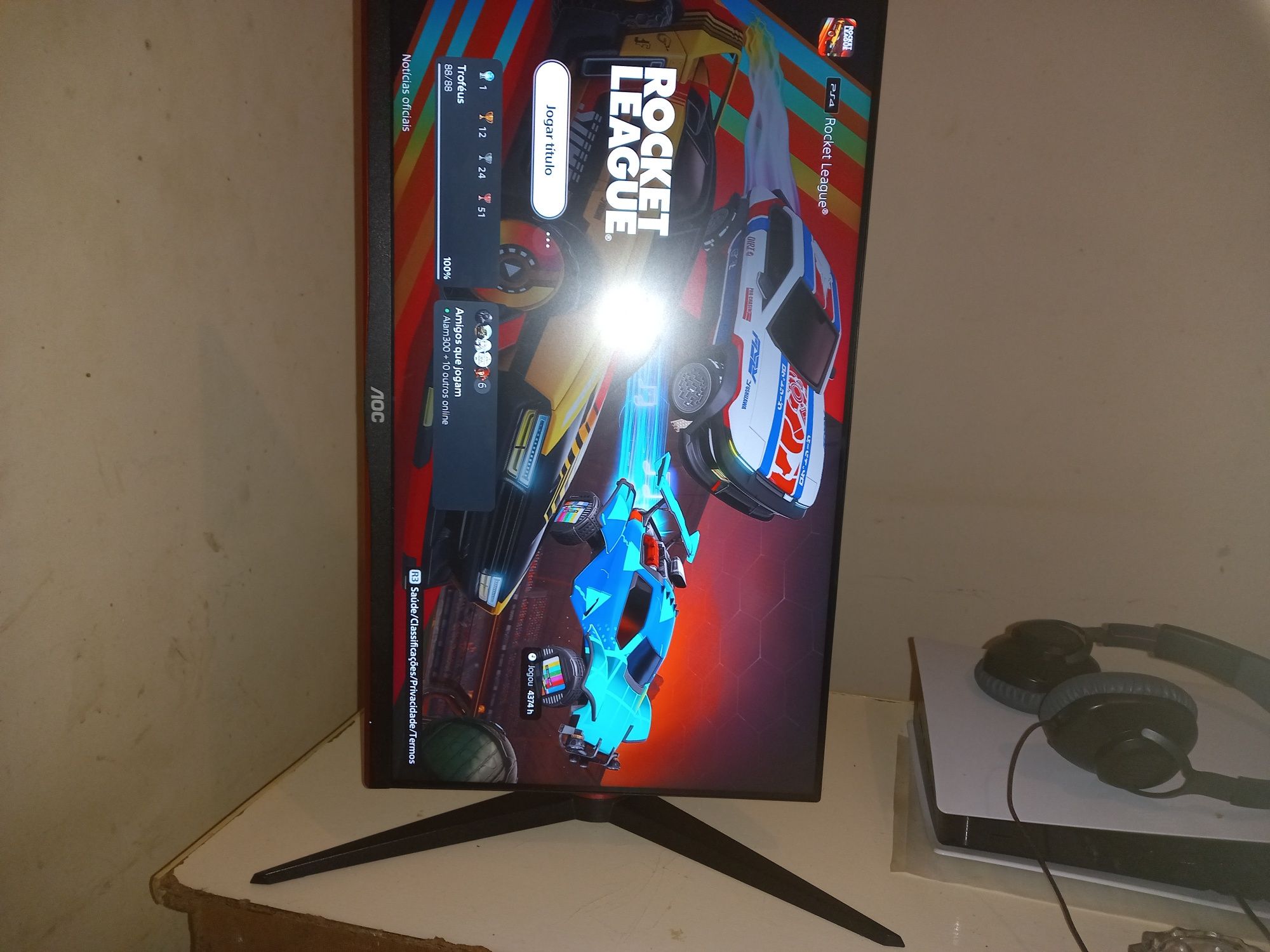 Monitor AOC 240Hz 23'8" 24G2ZU/BK