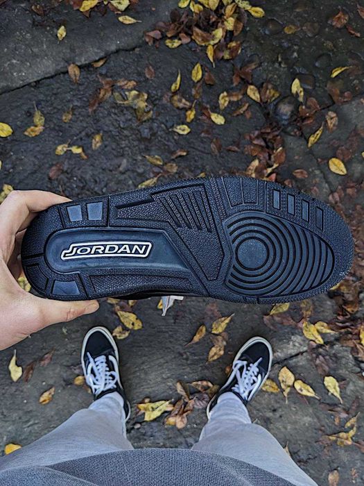 Мужские кроссовки Nike Jordan 3 "Black Cat Luxe" Размеры 40-45