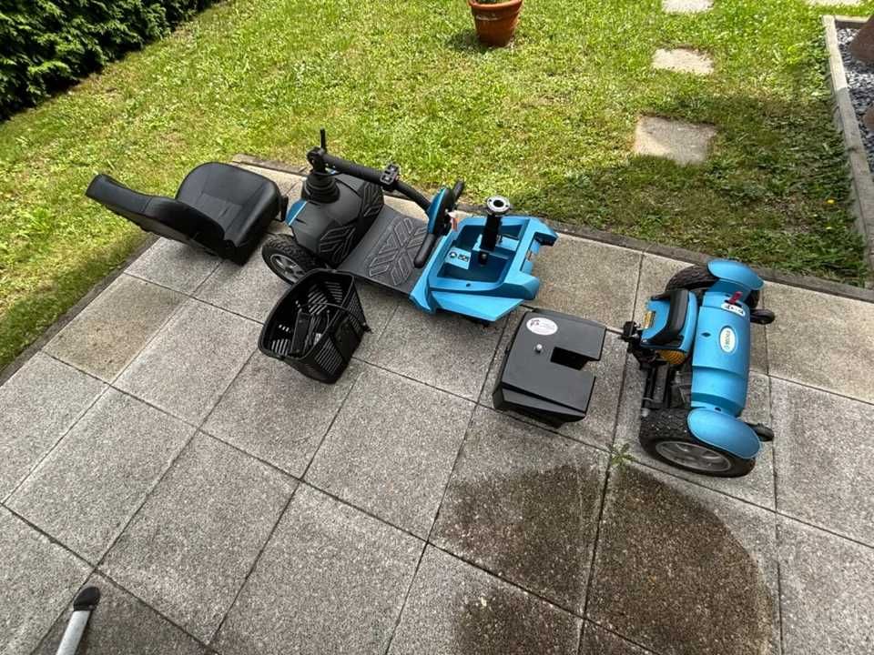 Skuter elektryczny wózek inwalidzki składany do AUTA samochodu mały