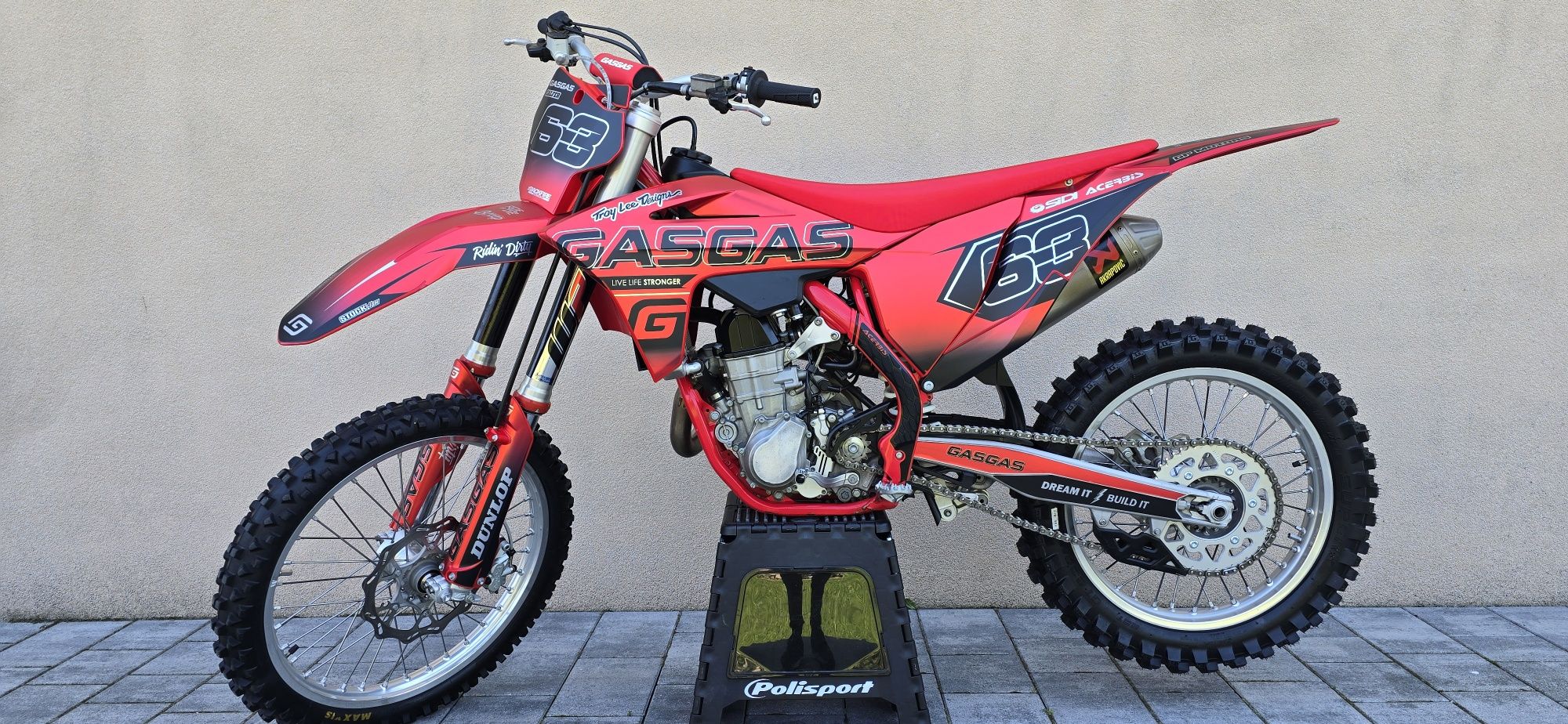 Gas gas 450cc 2023! Akrapovic ktm ładny