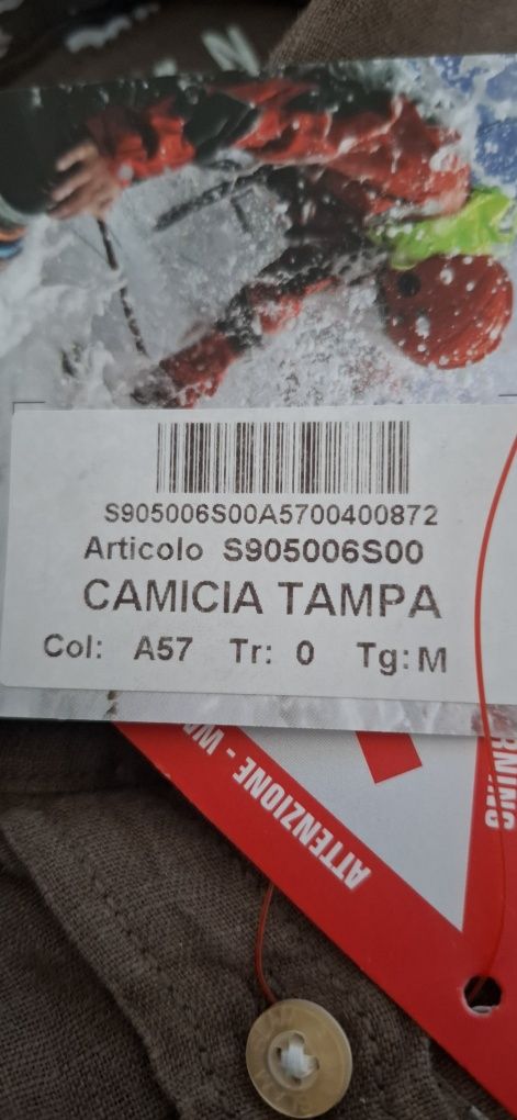 Bluzka z krótkim rękawem 100 % len S/M