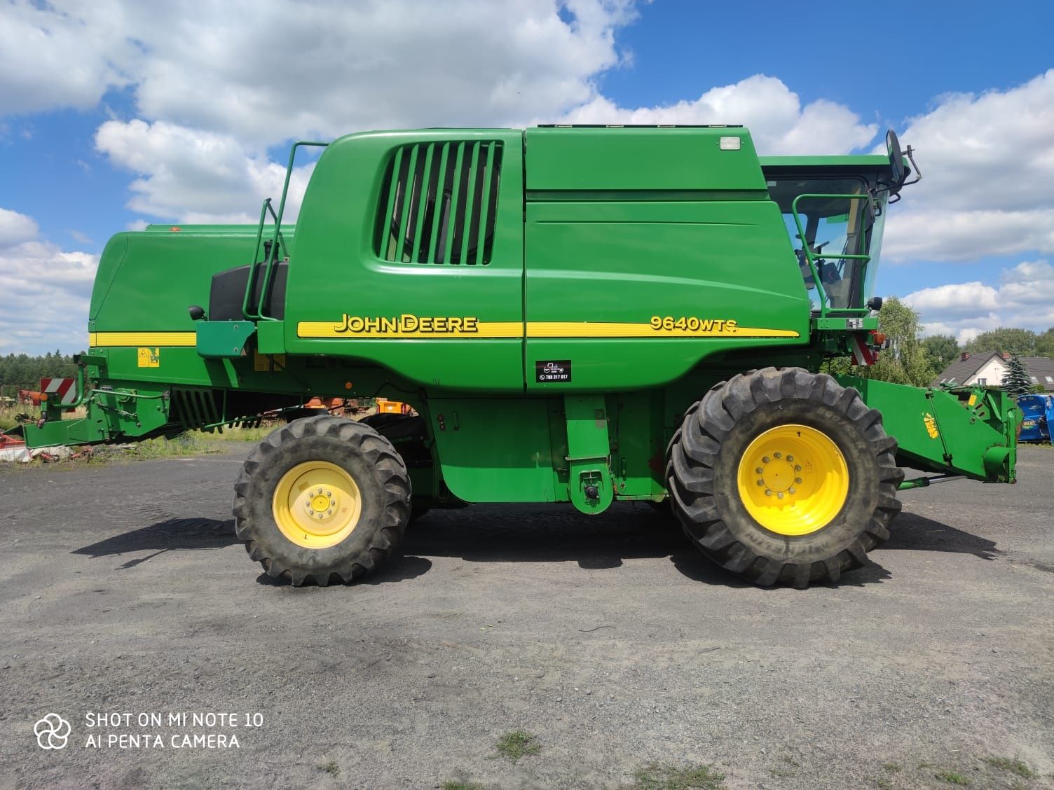 Kombajn Zbożowy John Deere WTS 9640 Heder 6.10