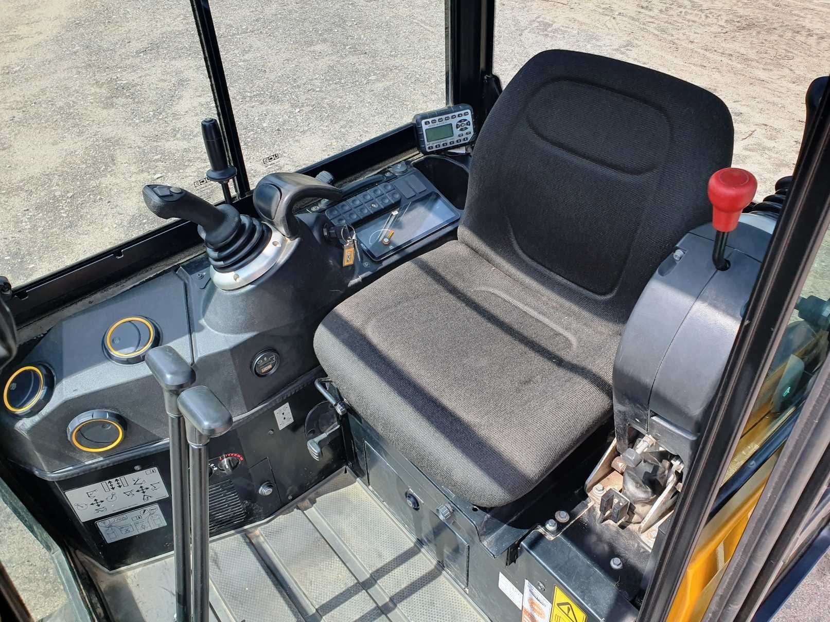 minikoparka 2t JCB 19C-1 PRO, rok 2022, 850mth, jak 8018, cat 301.7