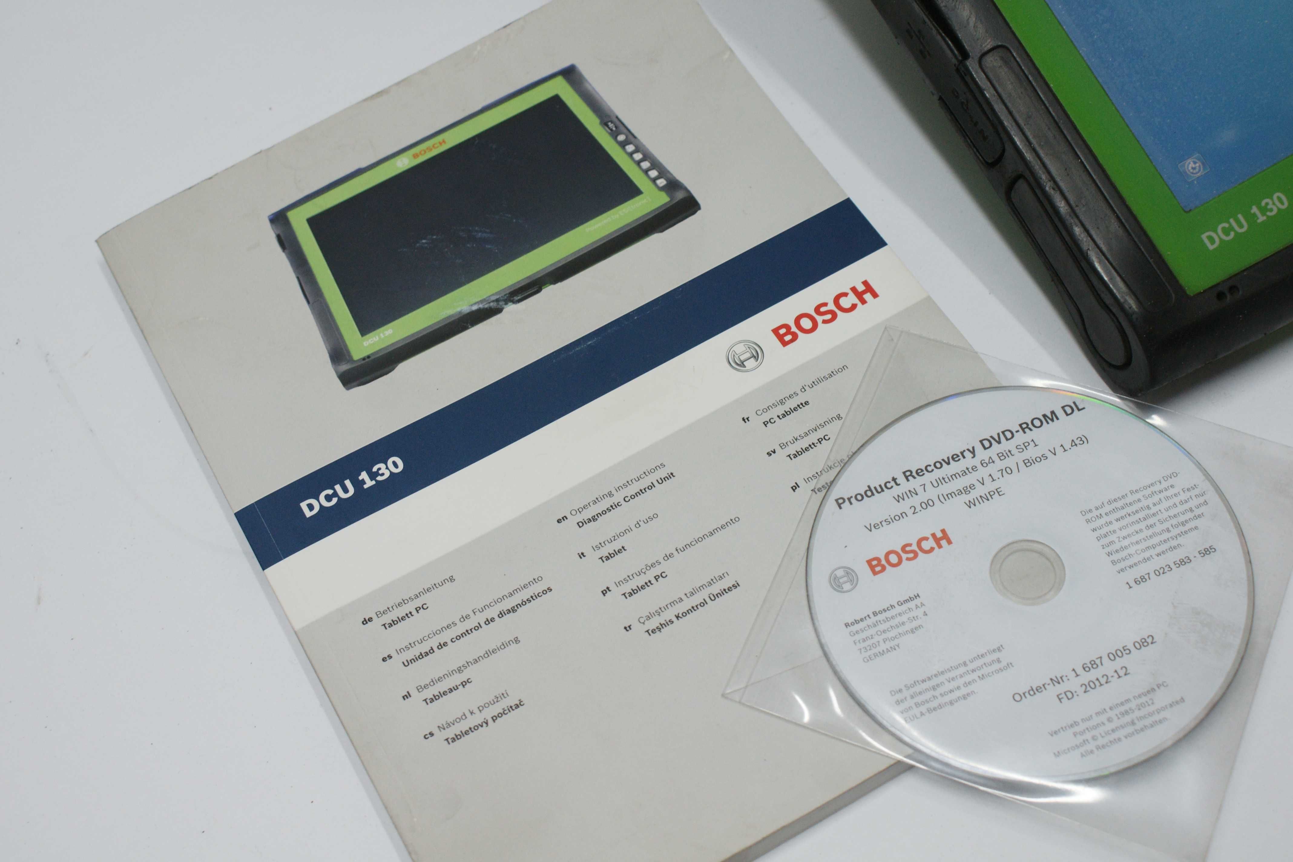 Tester diagnostyczny Bosch DCU 130 + KTS 540 zestaw