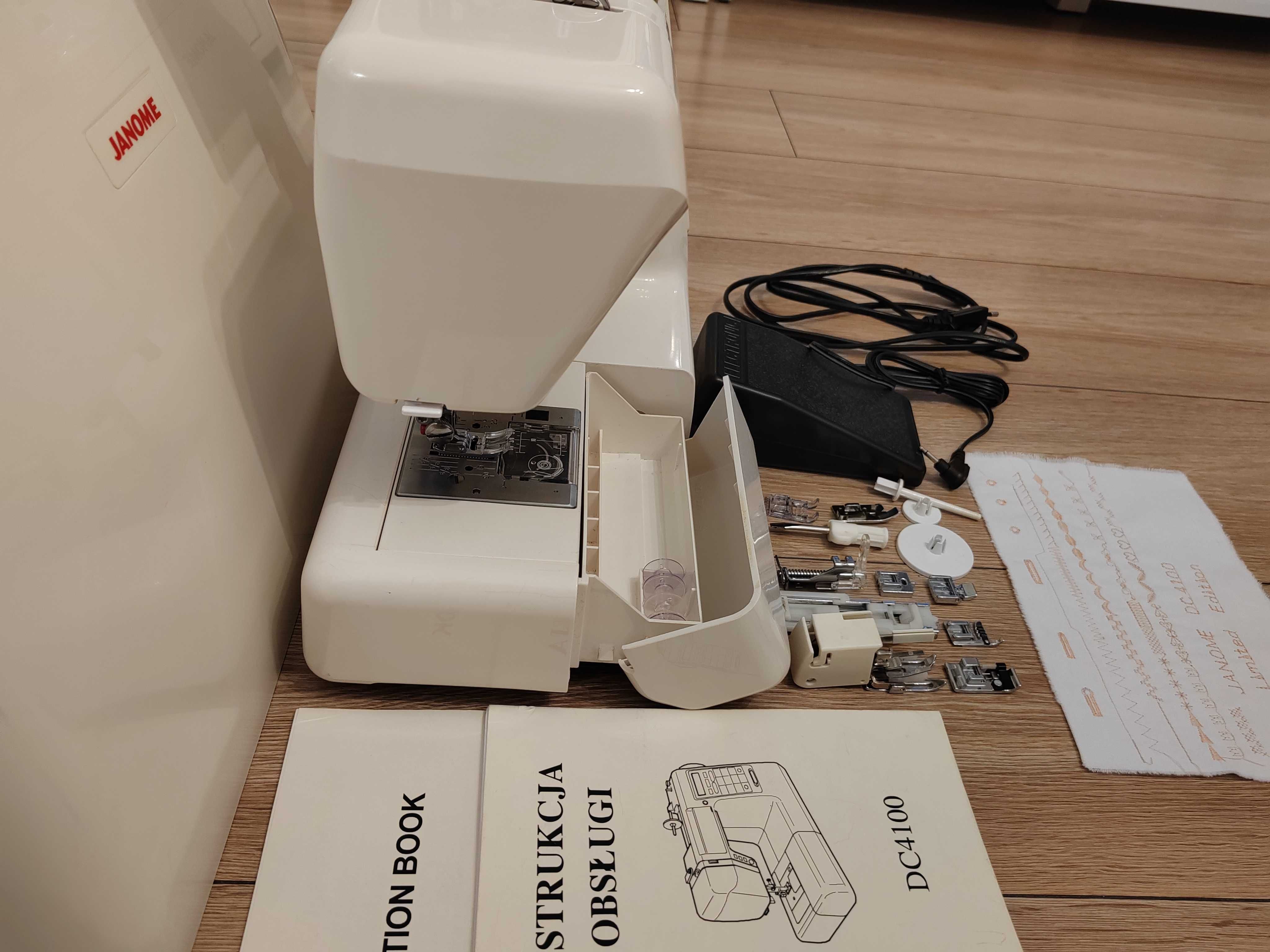 Stębnówka do szycia janome DC 4100